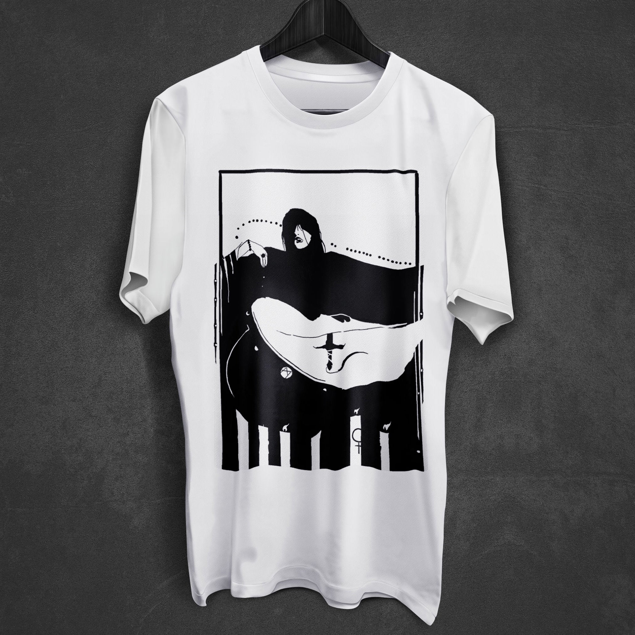 III. Morgan le Fay | Minimalist White T-Shirt