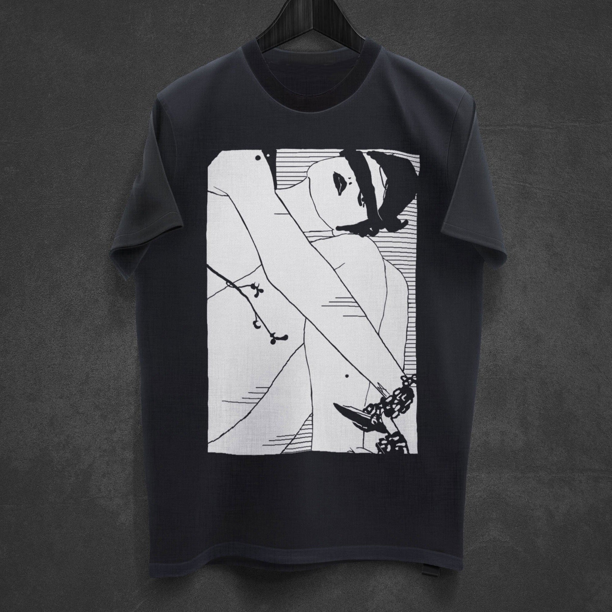 XV. Mistletoe | Minimalist Black T-Shirt