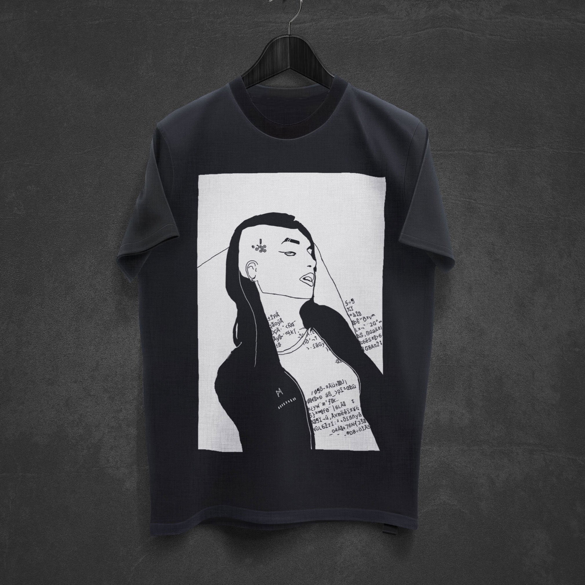 XVIII. Scheherazade | Minimalist Black T-Shirt