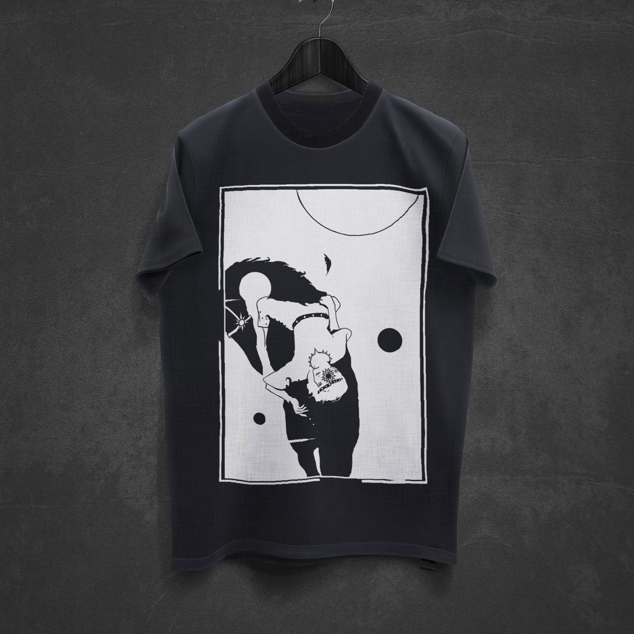 XIX. Yarilo | Minimalist Black T-Shirt